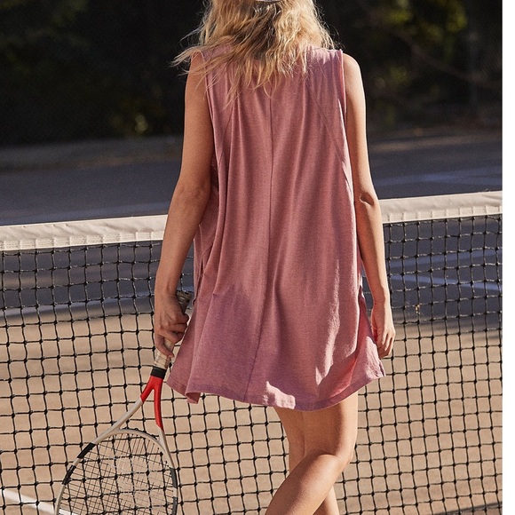 Free People Movement City Vibes Tank in Rosie Size XS - Picture 3 of 10